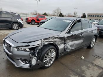  Salvage INFINITI Q50