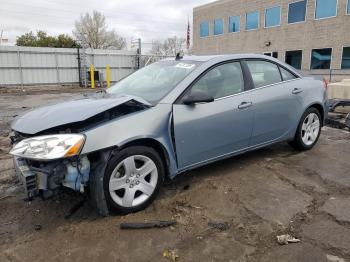  Salvage Pontiac G6