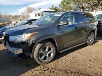  Salvage Toyota Highlander