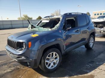  Salvage Jeep Renegade
