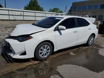  Salvage Toyota Corolla