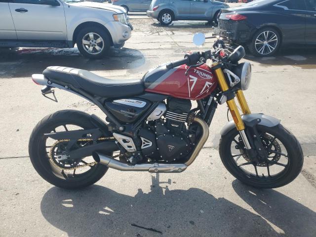  Salvage Triumph Motorcycle Speed 400