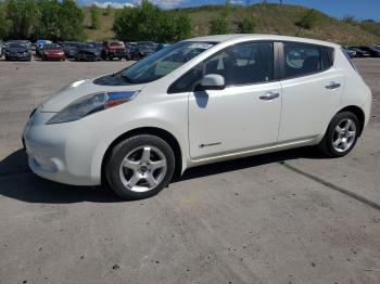 Salvage Nissan LEAF