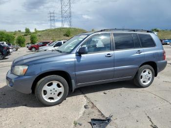  Salvage Toyota Highlander
