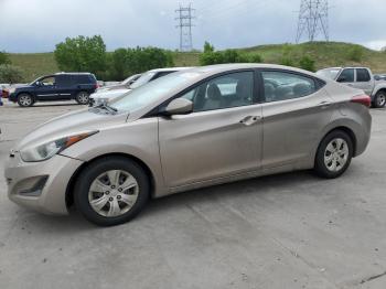  Salvage Hyundai ELANTRA
