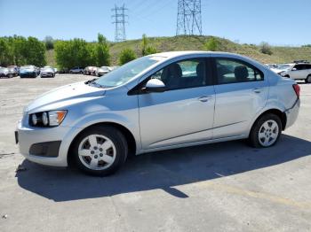  Salvage Chevrolet Sonic