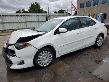  Salvage Toyota Corolla