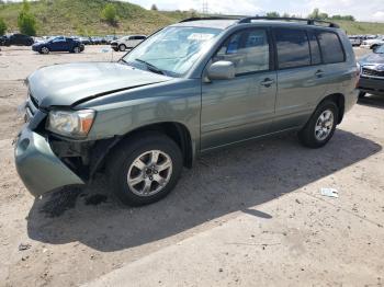  Salvage Toyota Highlander