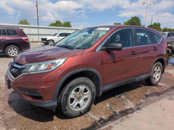  Salvage Honda Crv