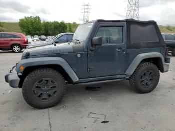  Salvage Jeep Wrangler