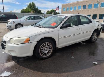  Salvage Chrysler Sebring
