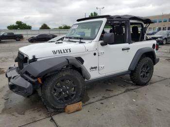  Salvage Jeep Wrangler