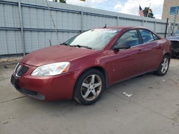  Salvage Pontiac G6