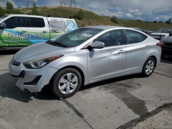  Salvage Hyundai ELANTRA