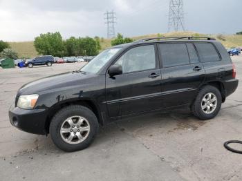  Salvage Toyota Highlander