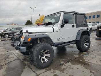  Salvage Jeep Wrangler