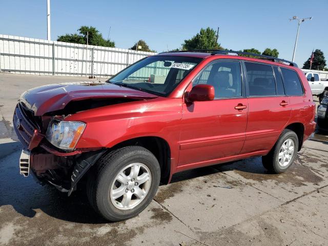  Salvage Toyota Highlander