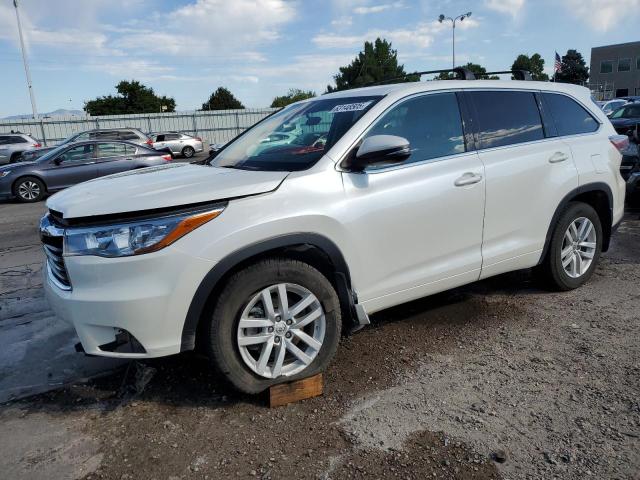  Salvage Toyota Highlander