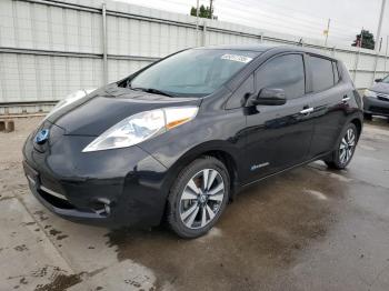  Salvage Nissan LEAF