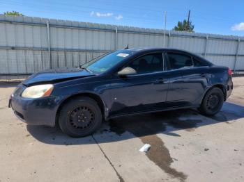  Salvage Pontiac G6
