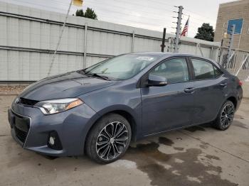 Salvage Toyota Corolla