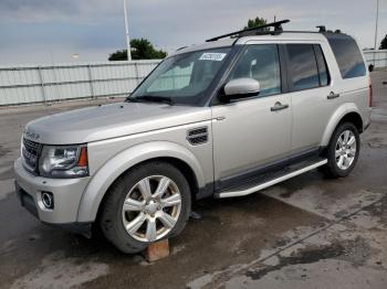  Salvage Land Rover LR4