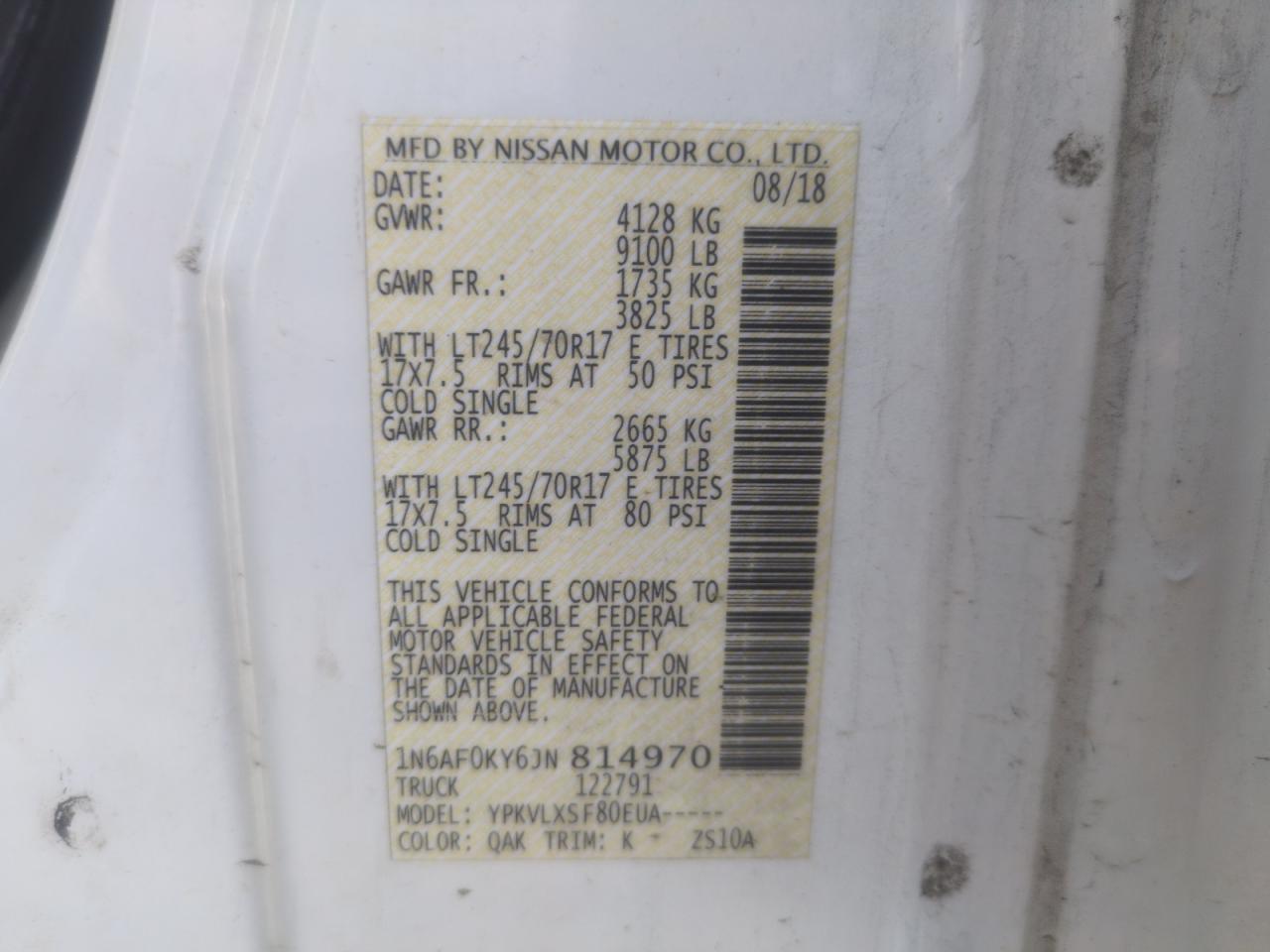 Nissan Nv 2500 S Image 7