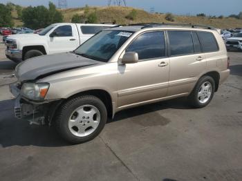  Salvage Toyota Highlander
