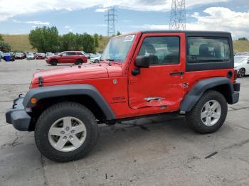  Salvage Jeep Wrangler