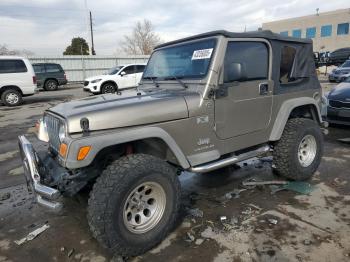  Salvage Jeep Wrangler