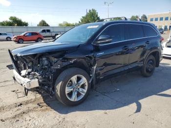  Salvage Toyota Highlander
