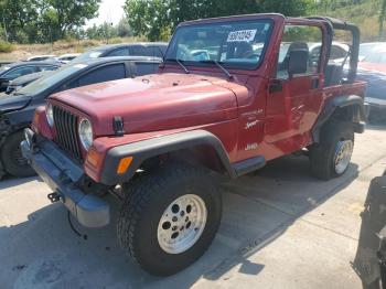  Salvage Jeep Wrangler