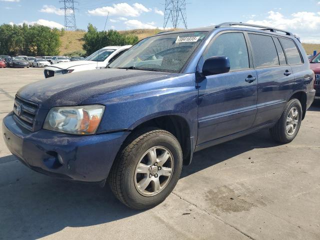  Salvage Toyota Highlander