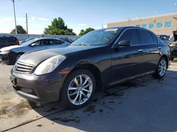  Salvage INFINITI G35