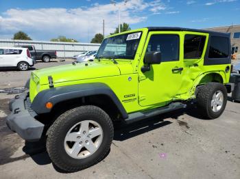  Salvage Jeep Wrangler