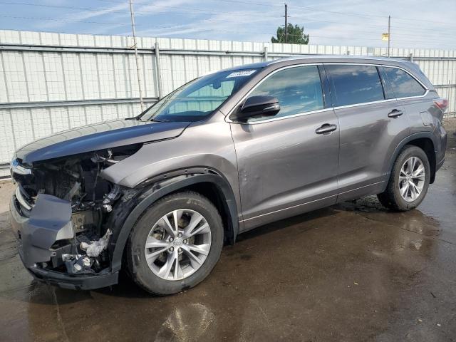  Salvage Toyota Highlander