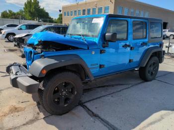  Salvage Jeep Wrangler