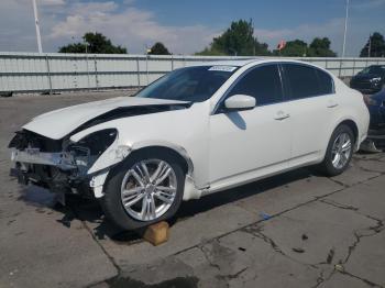  Salvage INFINITI G37