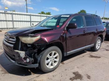  Salvage Toyota Highlander