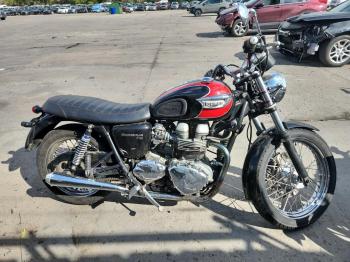  Salvage Triumph Motorcycle Bonneville