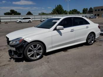  Salvage Mercedes-Benz E-Class