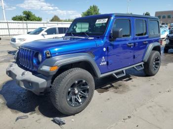  Salvage Jeep Wrangler