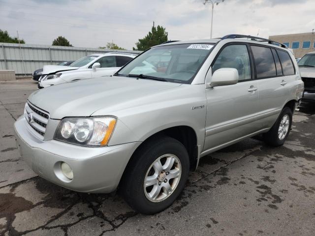  Salvage Toyota Highlander