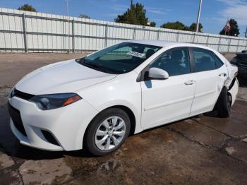  Salvage Toyota Corolla
