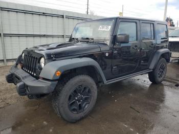  Salvage Jeep Wrangler