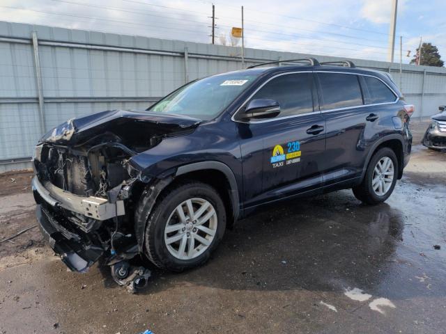  Salvage Toyota Highlander
