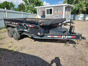  Salvage Pjtm Trailer
