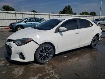  Salvage Toyota Corolla