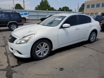  Salvage INFINITI G37