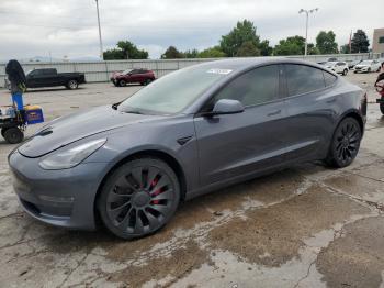  Salvage Tesla Model 3